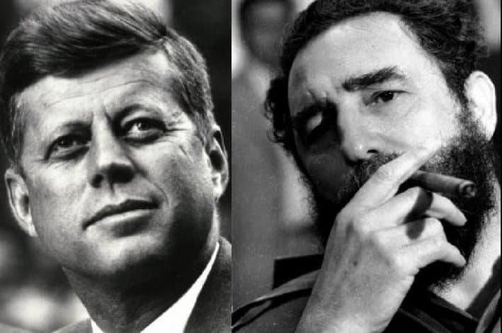JFK og Fidel Castro